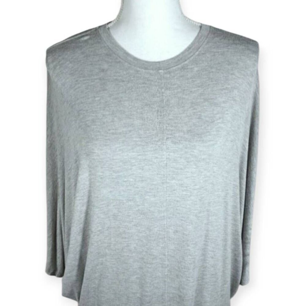RICHARD HALLMARQ GRAY DOLMAN SLEEVE DRESS SZ.S EUC. - Picture 4 of 8